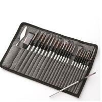 Без бренда «Коробка 50 шт.: Набор кистей для рисования в чехле, премиум набор (23 нейлоновых кисти, 1 мастихин)» в Казане в интернет-магазине Без бренда «Коробка 50 шт.: Набор кистей для рисования в чехле, премиум набор (23 нейлоновых кисти, 1 мастихин)» в Казане