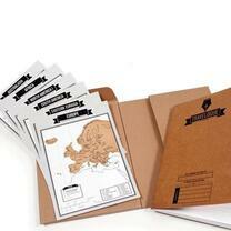 Без бренда «Скретч-карта мира стирающаяся. Карта путешествий» в Казане