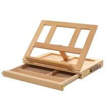 Без бренда «Коробка 10 шт.: Мольберт Две картинки этюдный ящик, настольный, хлопушка 30 см» в Казане