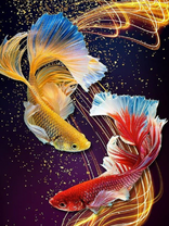 Без бренда «Желтая и красная рыбки (20шт)» в Казане