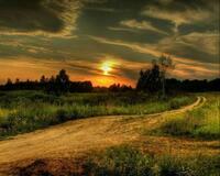 Без бренда «Проселочная дорога на закате» в Казане