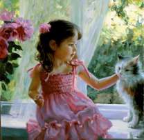 Без бренда «Девочка с кошкой на подоконнике» в Казане