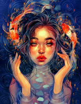 Без бренда «Девушка и карпы кои» в Казане