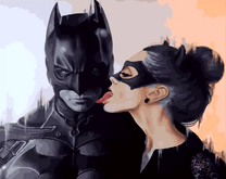 Бэтмен и женщина кошка