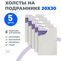 Без бренда «Набор 5 шт. холст Две картинки на подрамнике 20X30» в Казане в интернет-магазине  Без бренда «Набор 5 шт. холст Две картинки на подрамнике 20X30» в Казане