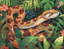 Без бренда «Маисовый полоз в зеленой листве» в Казане