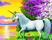 Без бренда «Белый единорог на фоне заката» в Казане